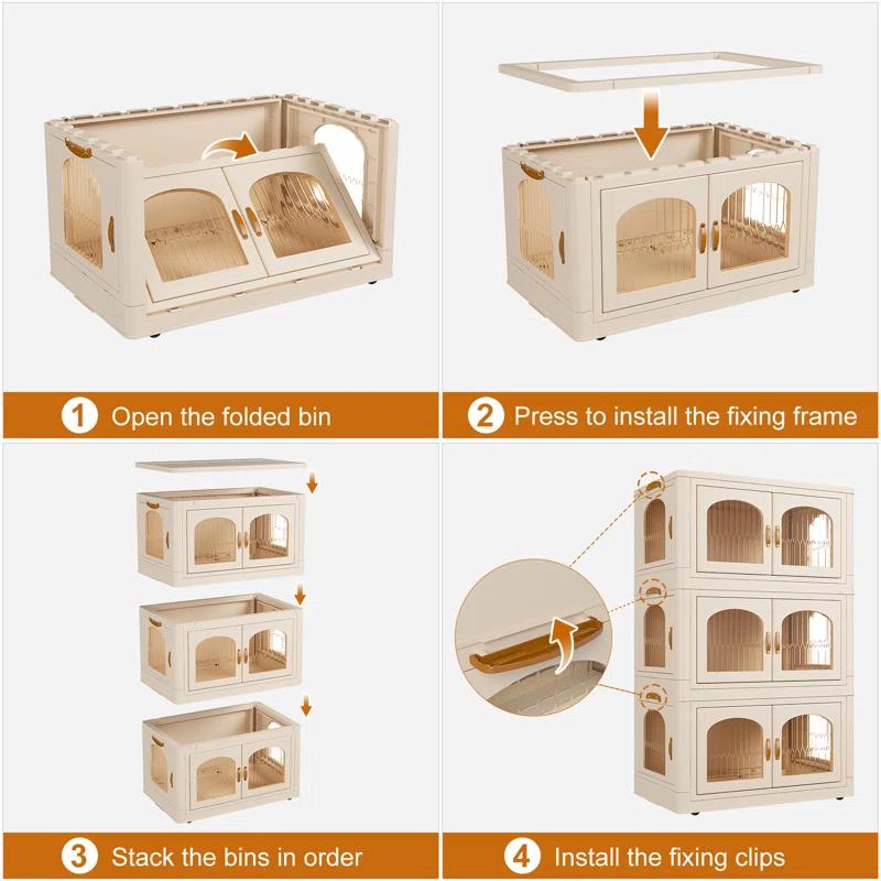 Storage Bin with A Lid