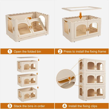 Storage Bin with A Lid